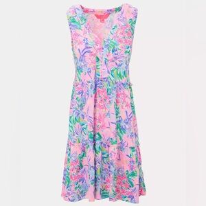 NWT Lilly Pulitzer Disney Lorena V-neck Dress
